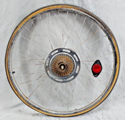 Schwinn Approved 27" Rear Road Wheel Freewheel 126mm 5S High Flange USA Shipper! - Image 1 of 4