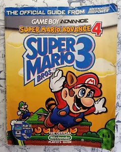 Super Mario Advance 4: Super Mario Bros 3 2003 Nintendo Power Player's Guide GBA - Picture 1 of 5