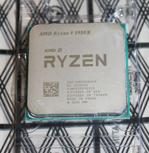 AMD Ryzen 9 5950X Desktop Processor (4.9GHz, 16 Cores, Socket AM4) - Pre-owned