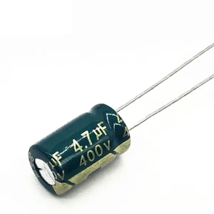 5x Condensador Electrolitico 4.7uF 400v LOW ESR 105º C 8x12mm - Imagen 1 de 4
