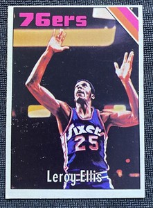 1975-76 Topps Basketball Leroy Ellis #104 NMMT