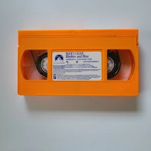 Blue's Clues Vhs ~ Rhythm And Blue 1999 no case - Imagen 1 de 2