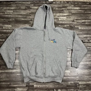 Buffalo Sabres 2008 Winter Classic Hoodie Grey XL Full Zip Stitched VTG - Picture 1 of 6