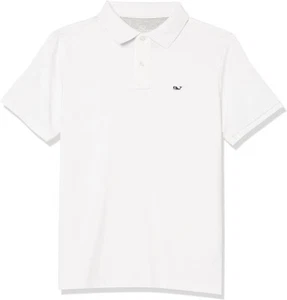 Vineyard Vines Boys Edgartown Short Sleeve Pique Polo Shirt Youth Large 14 NWT - Picture 1 of 2