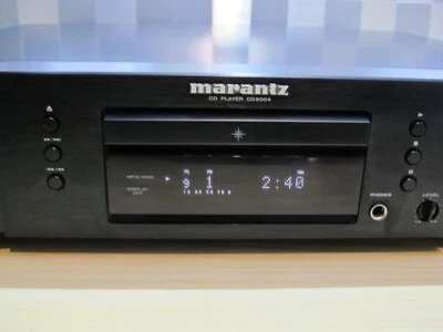 Marantz CD5004 (CD-5004) CD-Player schwarz mit Kopfhörer Stereo LR - Bild 1 von 4