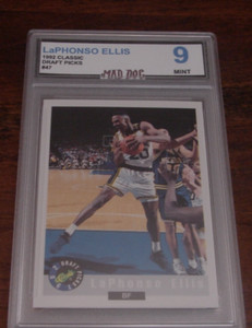 LaPHONSO ELLIS Rookie****1992 CLASSIC Draft PICKS----MINT 9****NUGGETS--Mad Dog