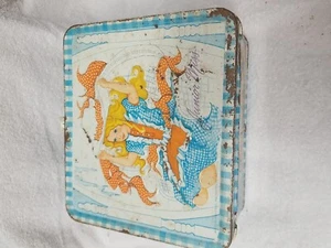 Junior Miss Dress Up Trunk Aladdin Metal Lunch Box Vintage 1973 No Thermos - Picture 1 of 3
