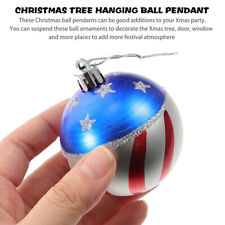  12 Pcs 4th of July Hanging Balls Decor Decoration for Home Decorate