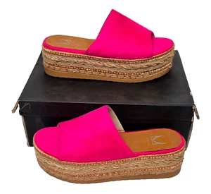 BY MODA scarpe slip on donna belle platone rosa plateau mules EU 38 UK 5 PREZZO AL PUBBLICO £ 89 - Foto 1 di 9