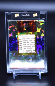 2022 Pieces Of The Past Martin Luther King Jr Jumbo Relic Crystal SP Encased