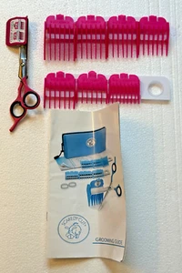 Scaredy Cut Silent Hund Katze & Kleintier Pflegeset rosa mit Etui/Anleitung - Bild 1 von 7