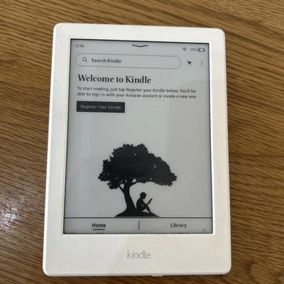 Amazon Kindle SY69JL 4GB 8th Generation Touchscreen eReader Tested & Reset White - Image 1 of 4
