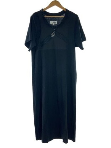 MAISON MARGIELA MM6 Abito manica corta 36 Cotone BLK Colore tinta unita Nero 