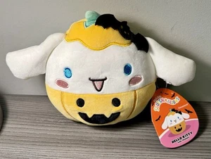 Squishmallow Kellytoy Plüsch 6,5 Zoll Cinnamoroll Hello Kitty Sanrio Halloween Neu mit Etikett - Bild 1 von 6