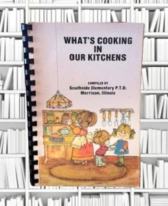 Vintage 1984 Morrison Southside South Side Elementary PTO Illinois Cookbook NICE - Bild 1 von 1