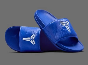 Nike Kobe Offcourt Slide Dodgers Hyper Royal/White nuove con scatola da uomo 13 US - Foto 1 di 6