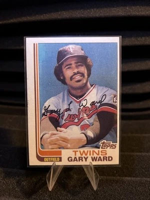 1982 Topps Baseball. Gary Ward #612 - Image 1 of 2