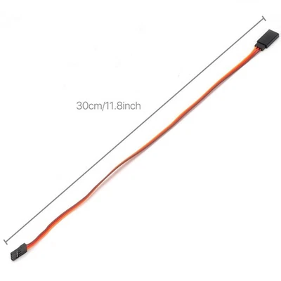 30cm/12inch Servo Extension Lead Wire Cable Cord For RC Futaba JR Male to Female - Image 1 of 4