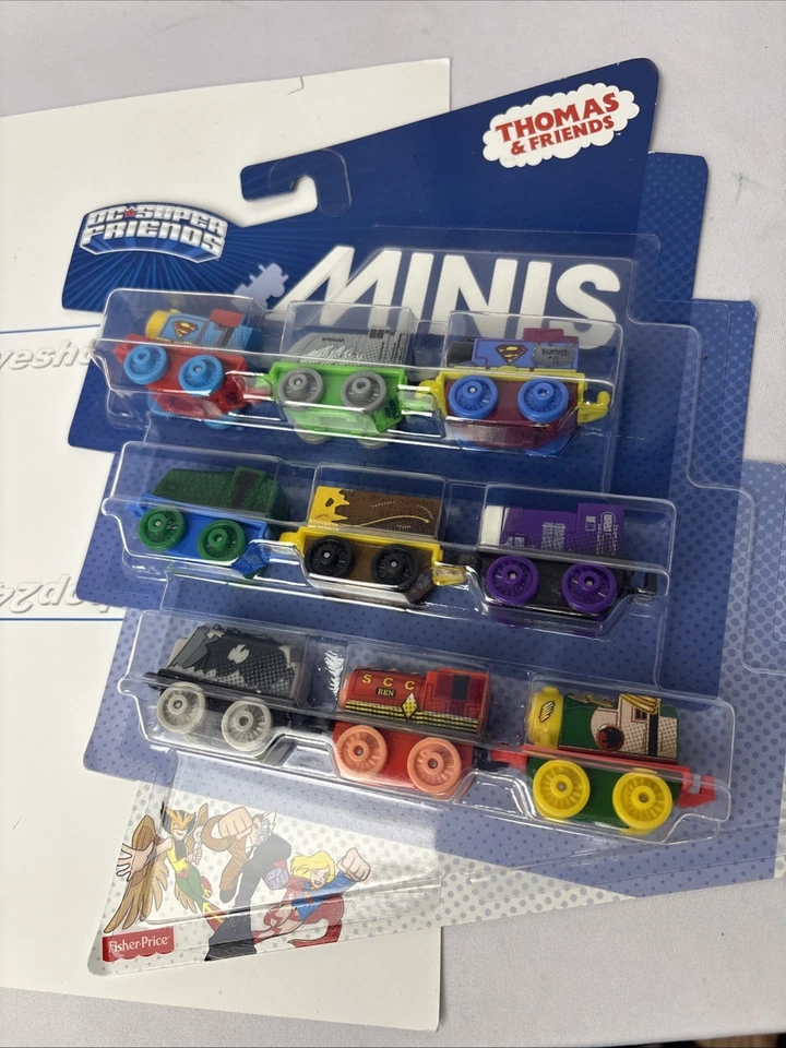 Thomas & Friends Minis Train Engine 2015 DC Super Friends Gator paquete de 9 - sellado Foto 1 de 4