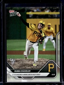 2025 Topps Now #592 Bubba Chandler Base Card (Menge) RC Rookie - Bild 1 von 2
