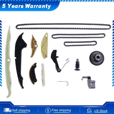 Timing Chain Kit For VW CC Eos GTI Audi A4 Q5  A5 A6 Q3 A3 Quattro EA888 Gen3 - Image 1 of 4