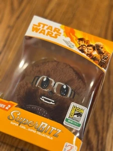 Star Wars SuperBitz Chewbacca Plush with Goggles SDCC 2018 Exclusive - Picture 1 of 6