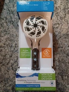 New Oxygenics Fury RV Handheld Shower - 92789 Matte White 1.8 GPM 5 Setting - Bild 1 von 6