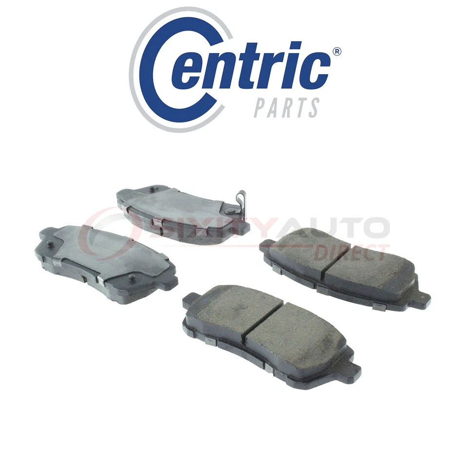 Centric Ceramic Disc Brake Pads w Shims for 2011-2015 Mazda 2 1.5L L4 - ov Foto 1 de 4
