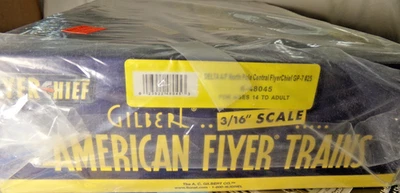 American Flyer Christmas 6-48045 North Pole Express GP7 #25 Flyer Chief / S /MIB - Image 1 of 4