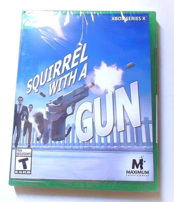 Squirrel With A Gun Xbox Series X Video Game USA Version New Sealed UNOPENED - Image 1 of 4