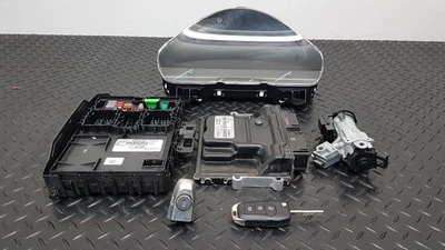 FORD FOCUS MK4 (C519) 2019 1.0 PETROL ECU AND LOCK SET ASSEMBLY B7DA 2359763 - Image 1 of 4