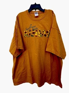 Gildan Ultra Cotton Men’s T Shirt Graffic Size 2XL Browns Kansas - Picture 1 of 9