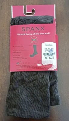 Spanx шоколад бриллиант текстурированный Crew носки совершенно новый - Изображение 1 из 3