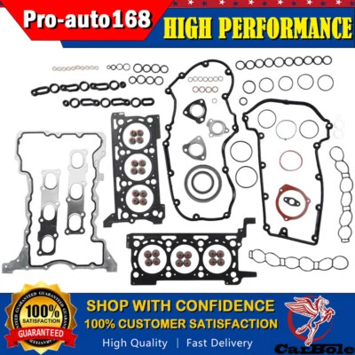 Juego de juntas de motor para Jeep Grand Cherokee Ram 1500 2014-2019 3,0 L V6 68211174AA Foto 1 de 4