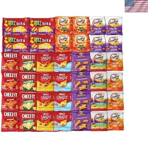 Assortment | 40 Packs Individual Bags Cheese Crackers Variety Pack, Cheez-It,... - Picture 1 of 4