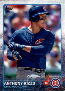 2015 Topps #47 Anthony Rizzo Chicago Cubs - Picture 1 of 2