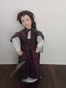 Wendy Lawton Porcelain Doll Jo "Little Women Collection" 1994 - Picture 1 of 10