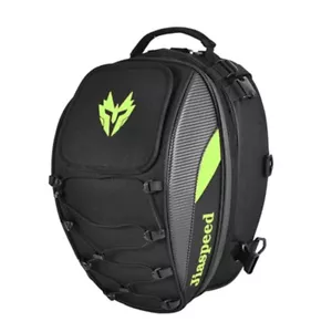 Bolsa de asiento trasero para motocicleta bolsa de casco de gran capacidad bolsa trasera mochila de viaje - Imagen 1 de 11