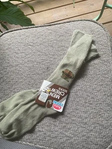 Vintage Pair Murphy’s Mart Orlon Acrylic Men’s Dress Socks 10-13 New beige - Picture 1 of 1