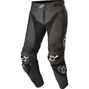 Alpinestars Track V2 Leather Pants - Black, All Sizes