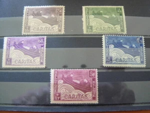 BELGIQUE COB N° 249 A 253 NEUFS * AVEC CHARNIERE - Picture 1 of 1