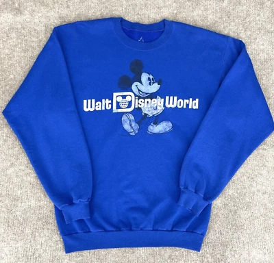 Disneyland Resort Adulto M Sudadera Mezcla Algodón Mickey Mouse World Cuello Redondo Foto 1 de 4