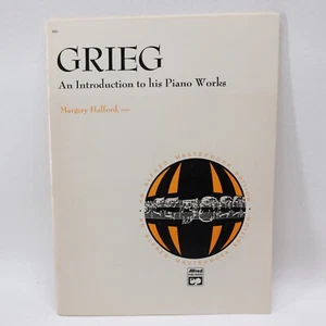 Grieg Introduction to Piano Works Songbook Sheet Music Score 1975 Alfred Music - Picture 1 of 9