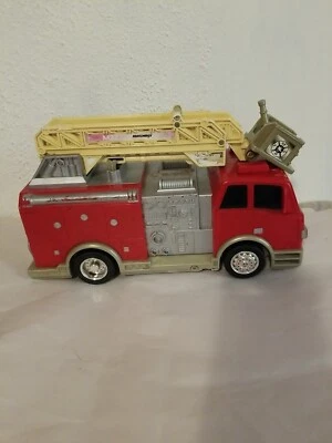 Mattel Matchbox Rescue Net Fire Truck M27 Mechanical Ladder 10 in. For parts.  - Image 1 of 4