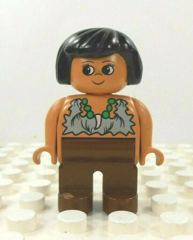 Lego Duplo Figure Cave Woman vintage - Image 1 of 3