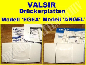 VALSIR MEPA weiß Drückerplatte Betätigungsplatte Auslösung Modell EGEA und ANGEL - Bild 1 von 7