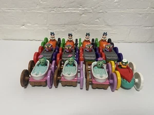 Vintage 90s McDonalds Happy Meal Looney Tunes Tiny Toons Flip Car lot  (12) - Picture 1 of 5
