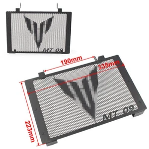 Black Engine Cooling Radiator Cover Grill Guard For YAMAHA MT-09 FZ-09 14-17 - Bild 1 von 11