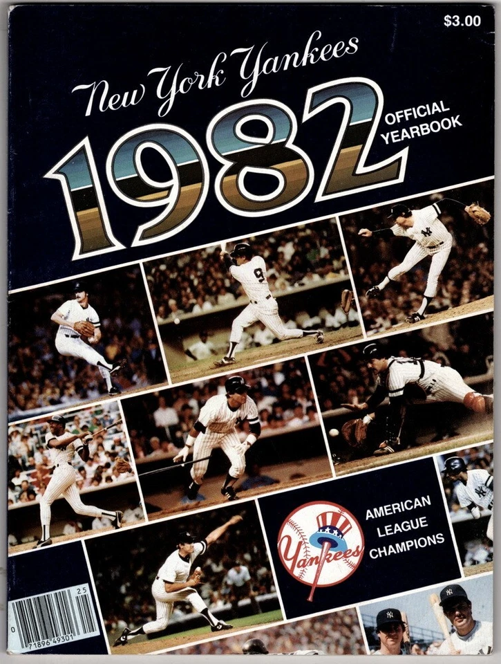 NY Yankees 1983 Official Yearbook, American League Champions - Image 1 of 1