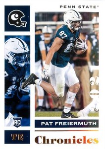 Pat Freiermuth RC 2021 Chronicles Draft Picks Rookie Card #22 Bronze Parallel